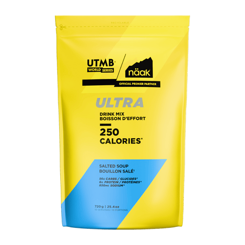 Boisson d'effort ULTRA™ | Bouillon salé - näak X UTMB® - Sac