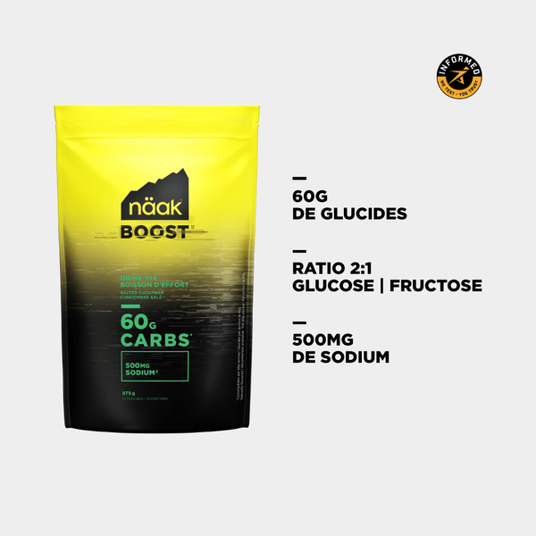 Boost™ Drink Mix 60 | Salted Cucumber — Bag - Näak NA