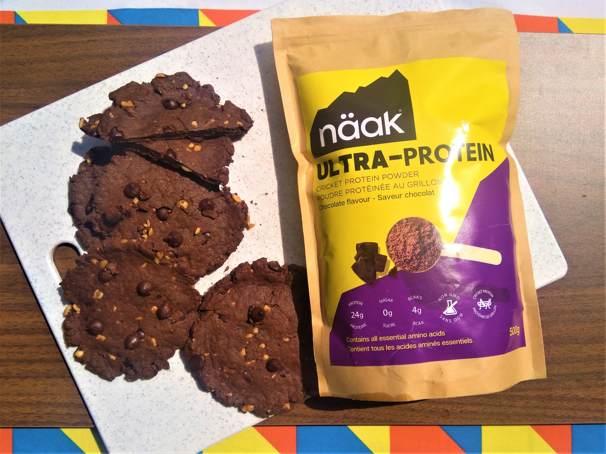 Recipe - Chocolate Peanut Butter Protein Cookies