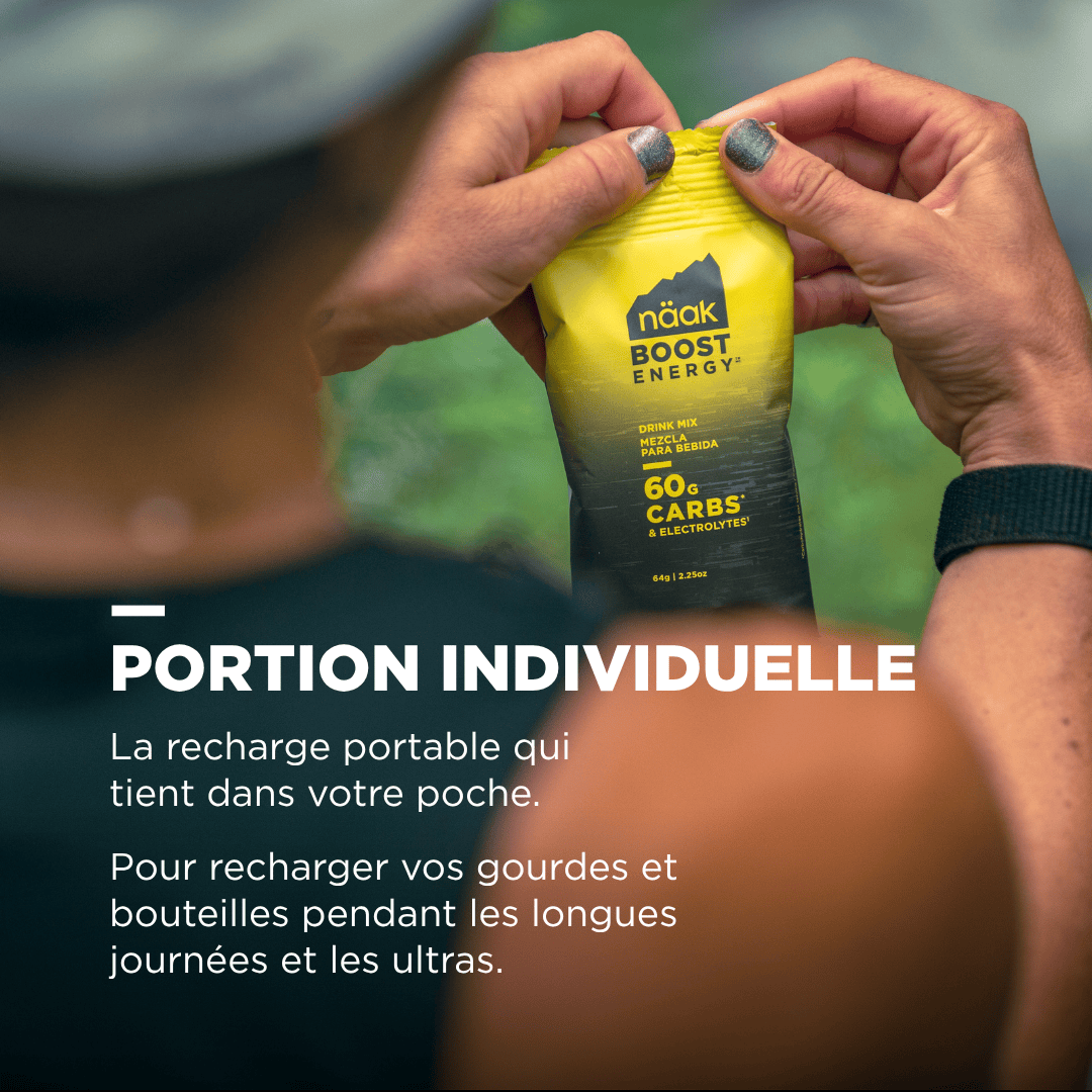 Boisson d'effort Boost Energy™ | Neutre 60 - Sac