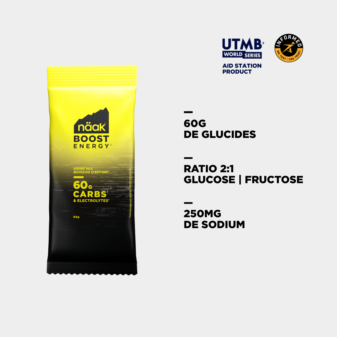 Boisson d'effort Boost™ — Neutre - Sachet