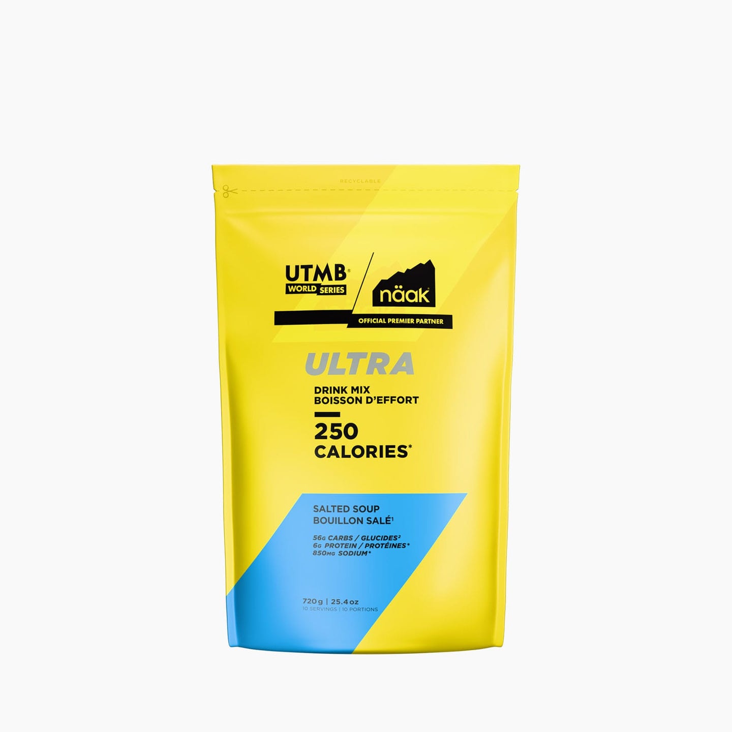 Näak Drink Mixes ULTRA™ Drink Mix 250 UTMB® Edition · Salted Soup - Bag