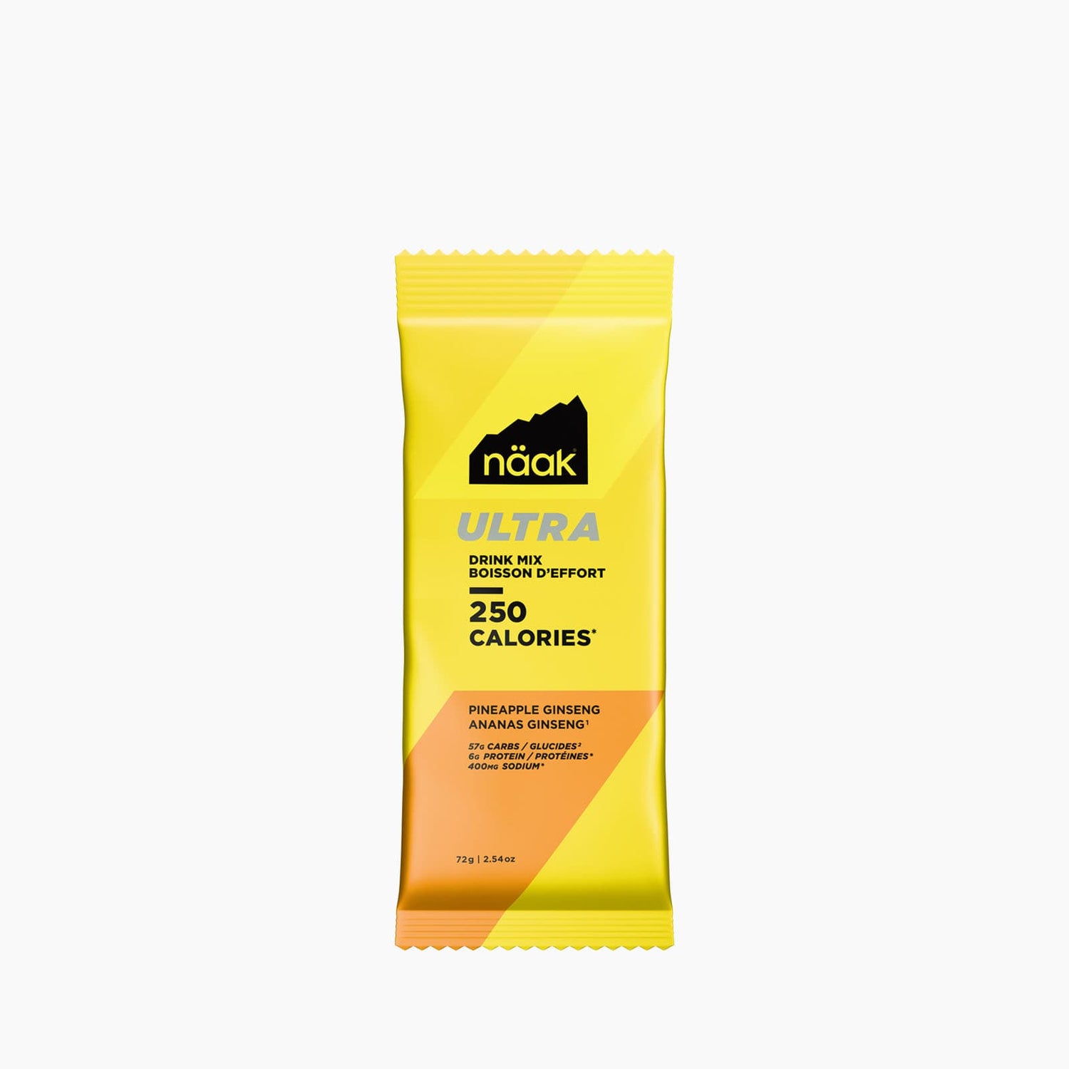 Näak Drink Mixes ULTRA™ Drink Mix 250 · Pineapple Ginseng · Single Serve