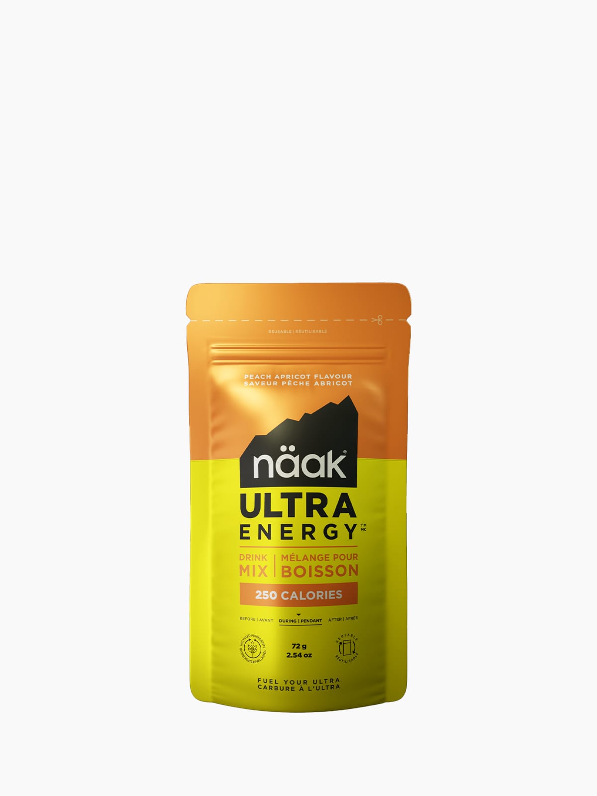 Näak Energy Drink Mix ULTRA™ Drink Mix | Peach Apricot - Single Serve