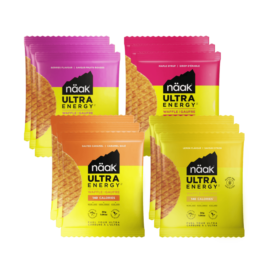 Näak Energy Waffle Energy Waffle Variety pack |  Ultra™