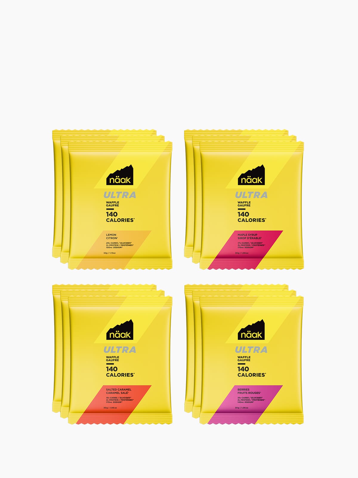Näak Energy Waffle ULTRA™ Waffle |  Variety pack