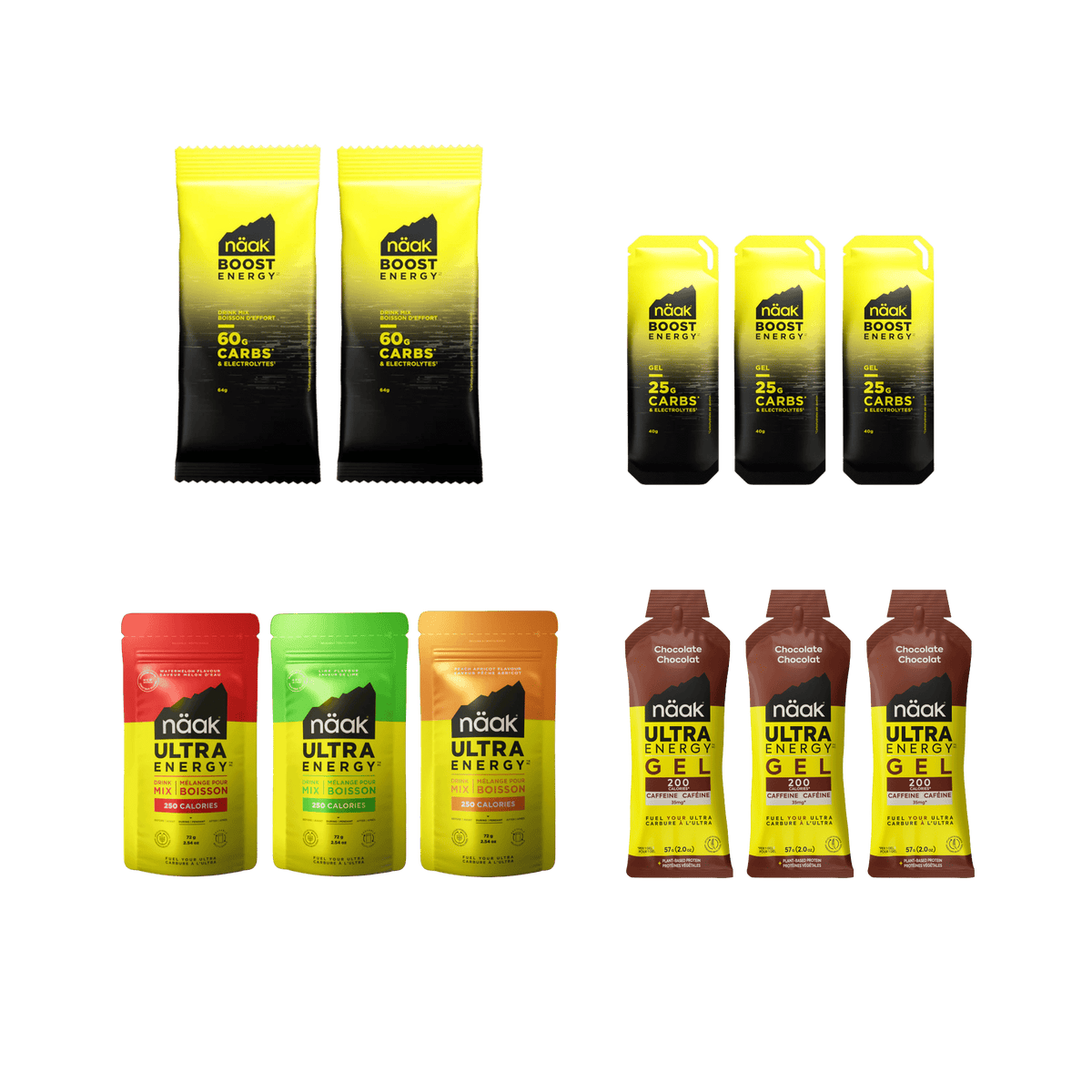 Näak NA Boost & Ultra Energy™ | Trail Pack