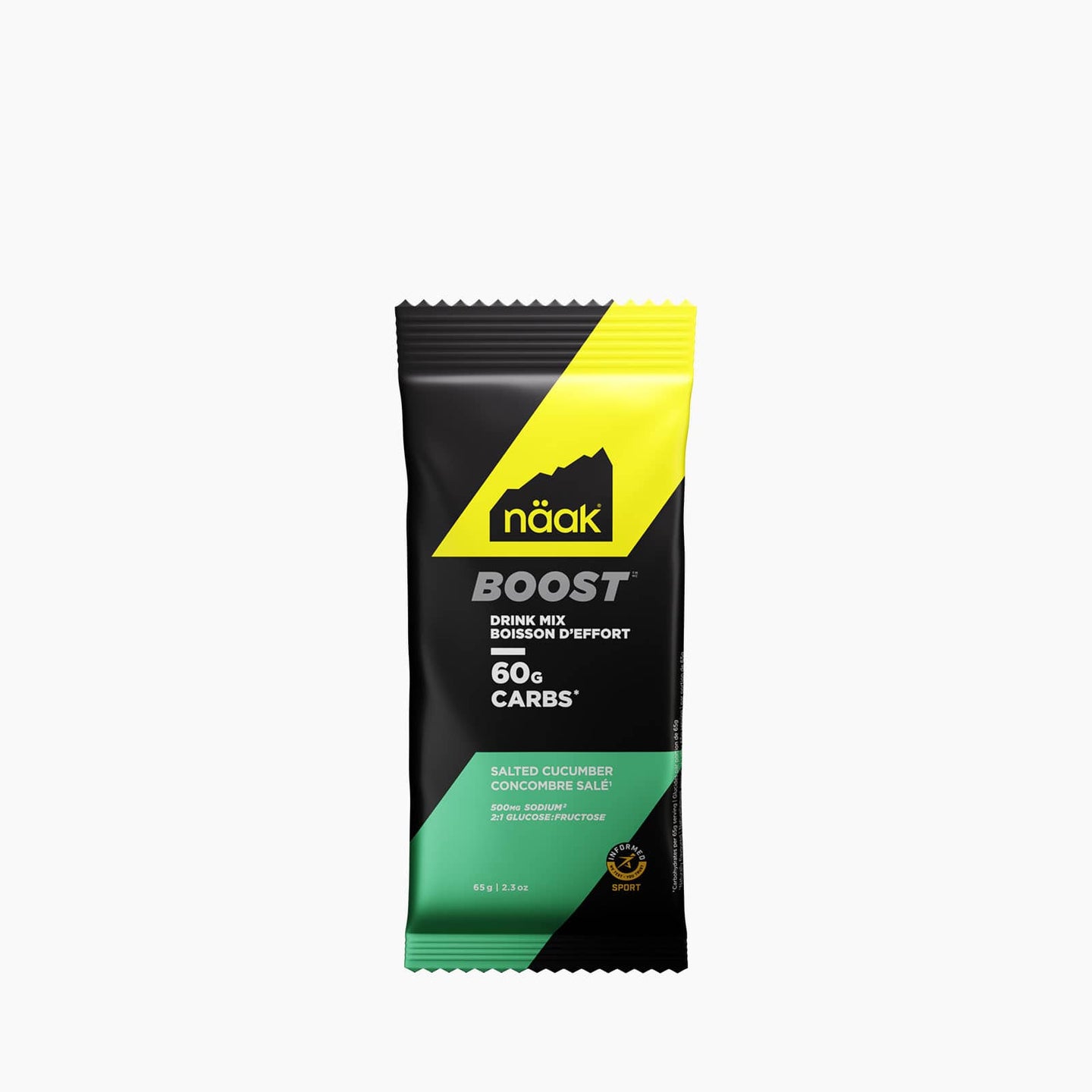 Näak NA Drink Mixes BOOST™ Drink Mix 60 · Salted Cucumber · Single Serve