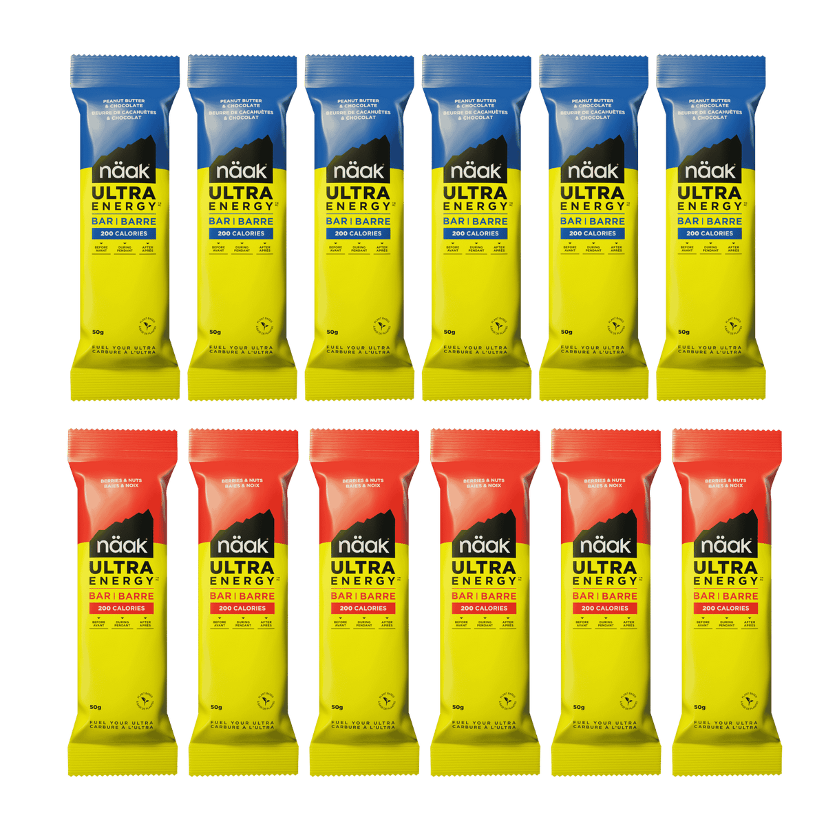 Näak NA Energy Bar Energy Bar | Caffeine-free Pack