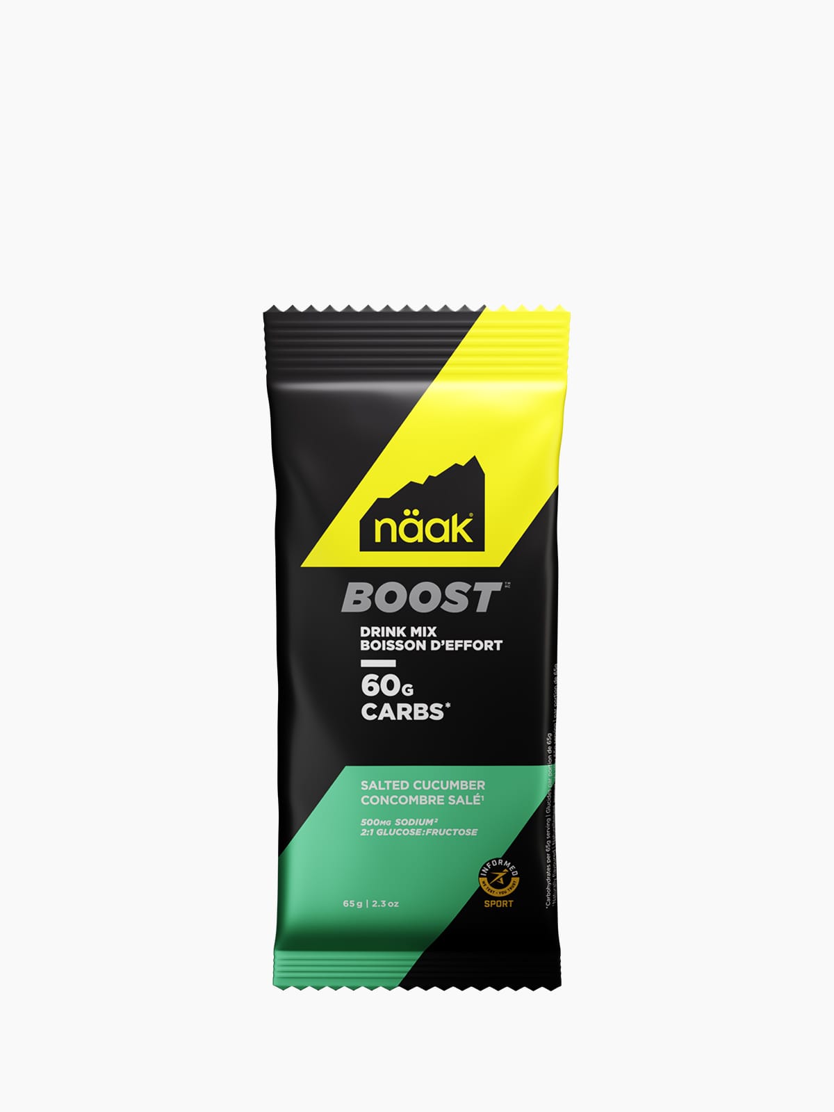Näak NA Energy Drink Mix BOOST™ Drink Mix 60 | Salted Cucumber — Single Serve