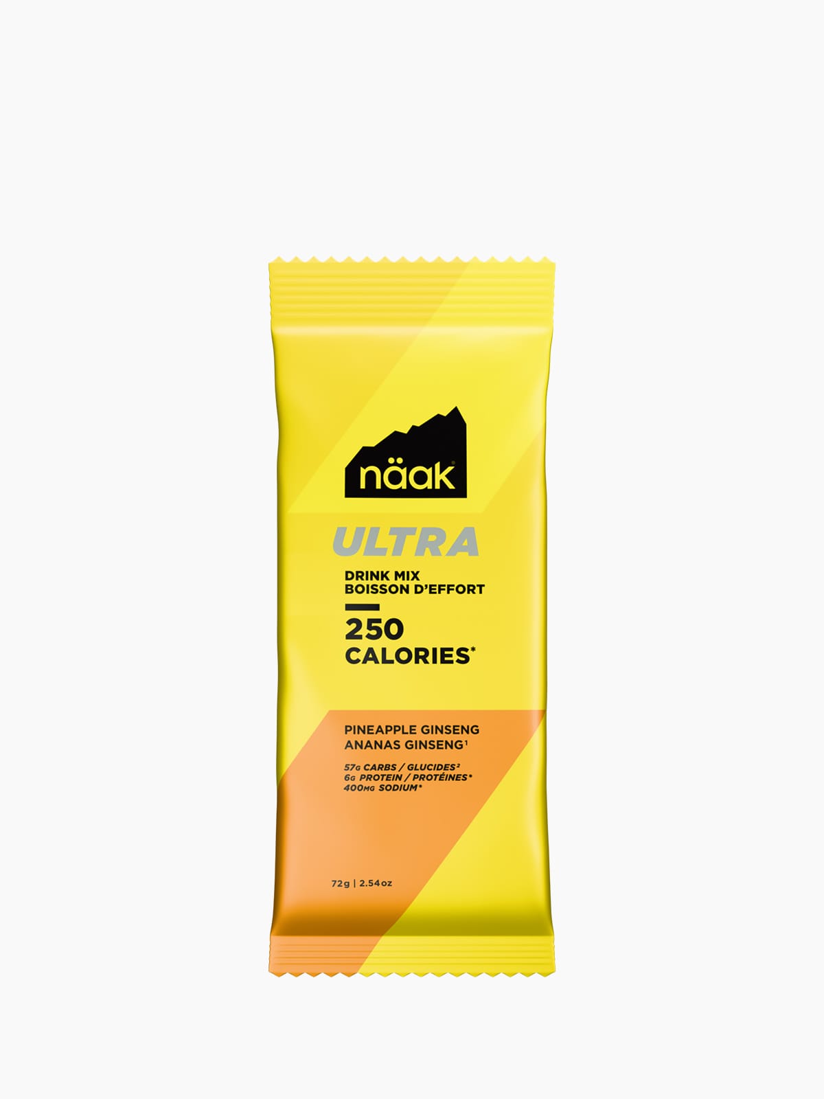 Näak NA Energy Drink Mix ULTRA™ Drink Mix | Pineapple Ginseng - Single Serve