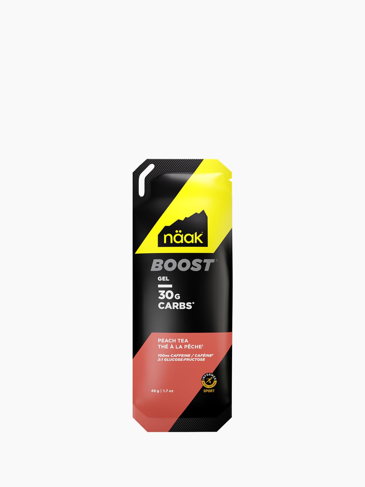 Näak NA Energy Gel BOOST™ Gel 30 | Peach Tea