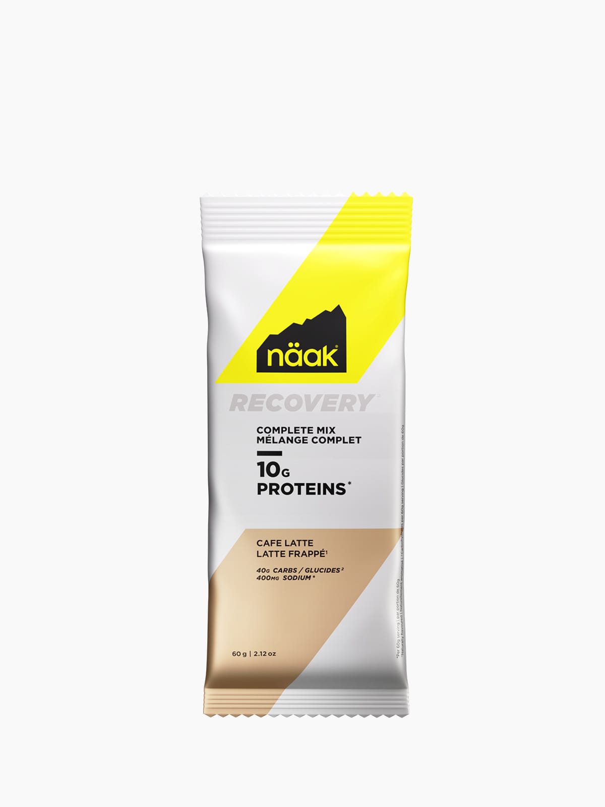 Näak NA Protein Powder RECOVERY™ Complete Mix 10 · Latte Frappé · Single Serve