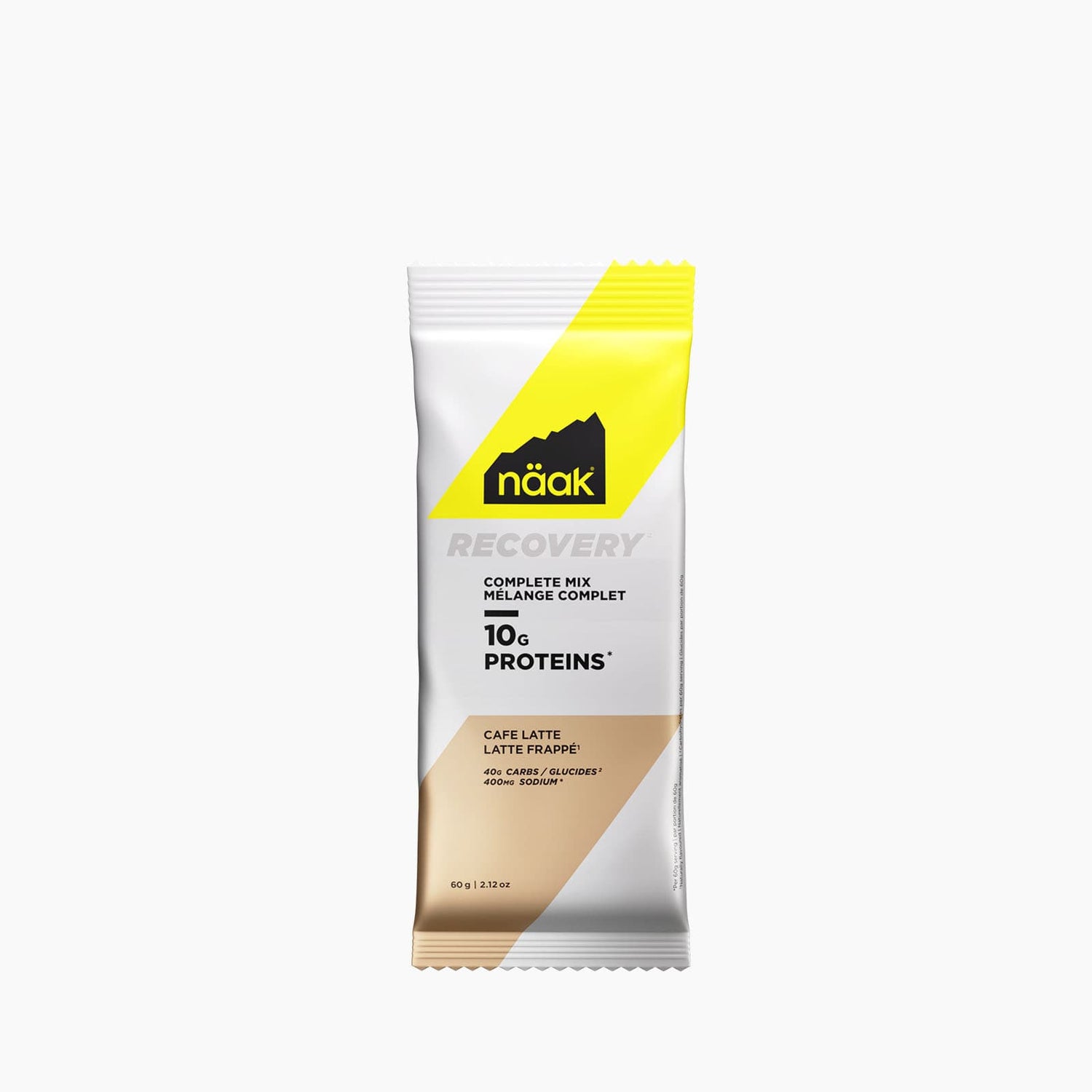 Näak NA Protein Powder RECOVERY™ Complete Mix 10 · Latte Frappé · Single Serve