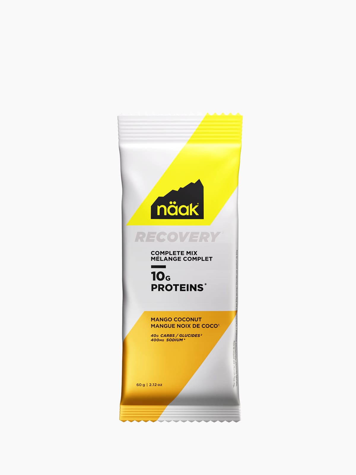 Näak NA Protein Powder RECOVERY™ Complete Mix | Mango Coconut - Single Serve