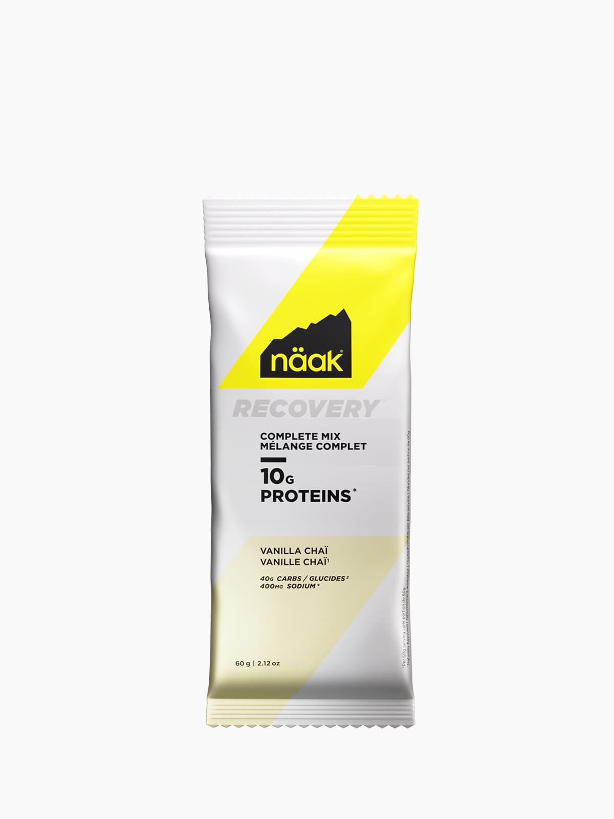 Näak NA Protein Powder RECOVERY™ Complete Mix | Vanilla Chai - Single Serve