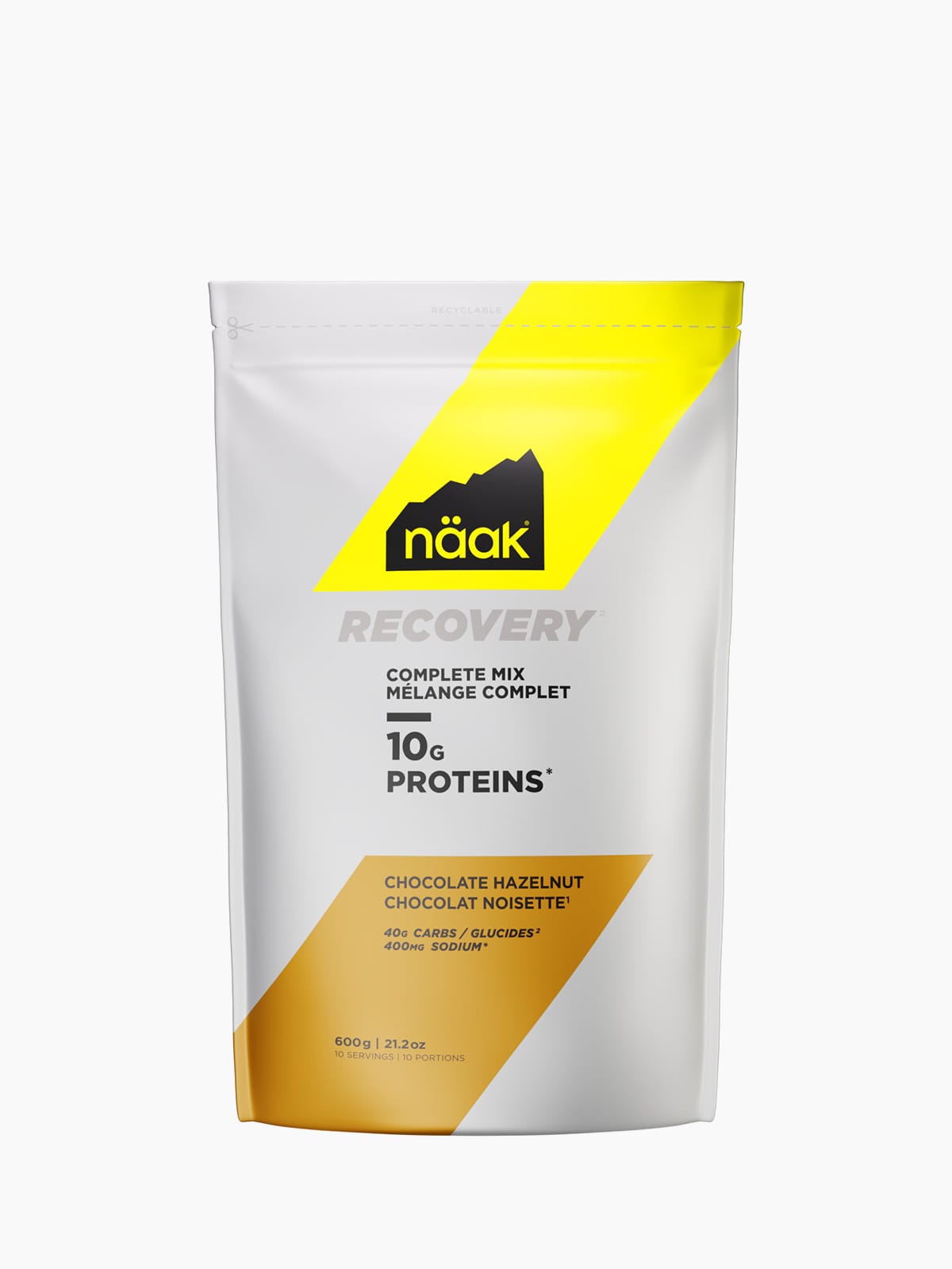 Näak Protein Powder RECOVERY™ Complete Mix | Chocolate Hazelnut - Bag