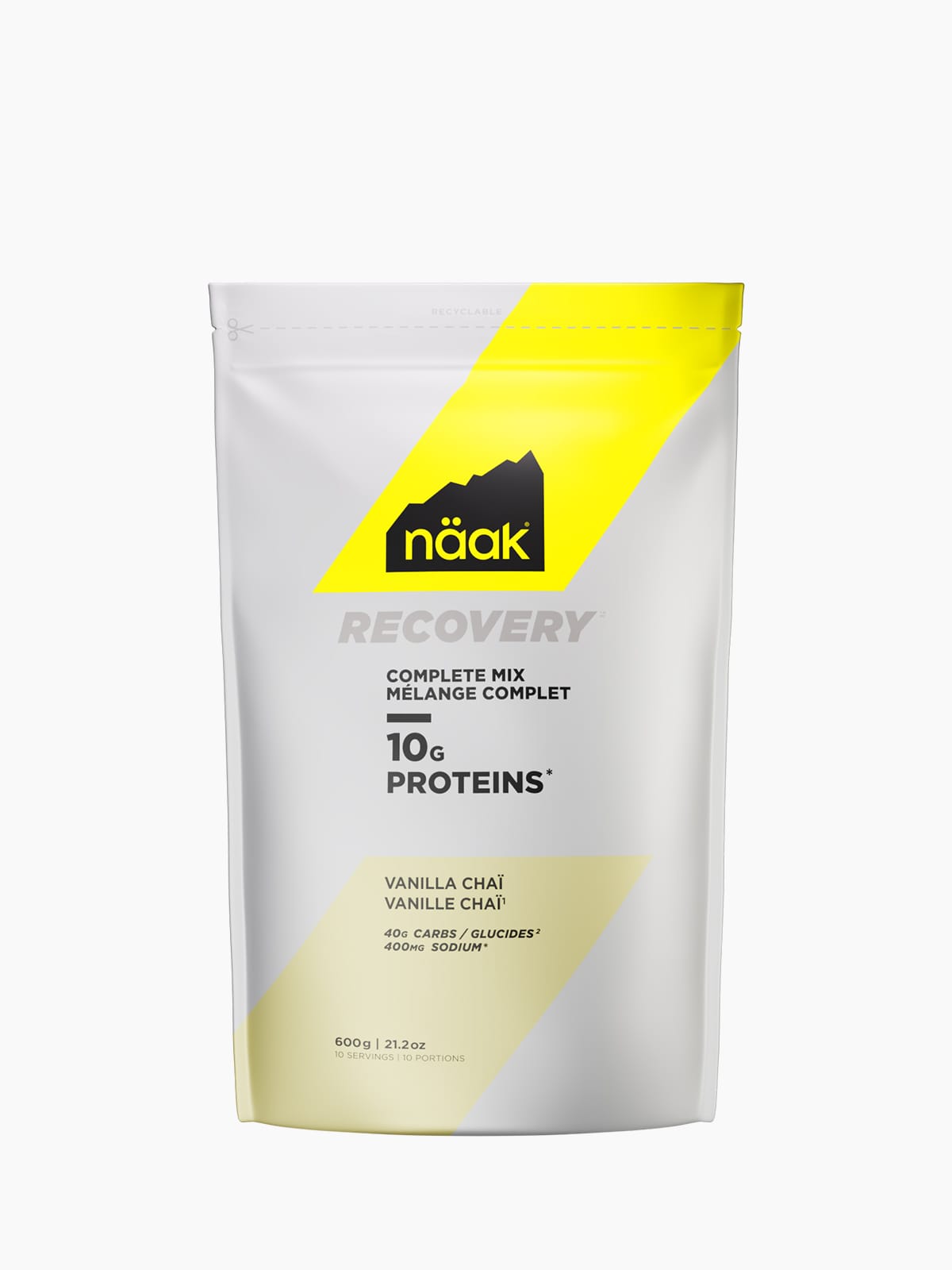Näak Protein Powder RECOVERY™ Complete Mix | Vanilla Chaï - Bag