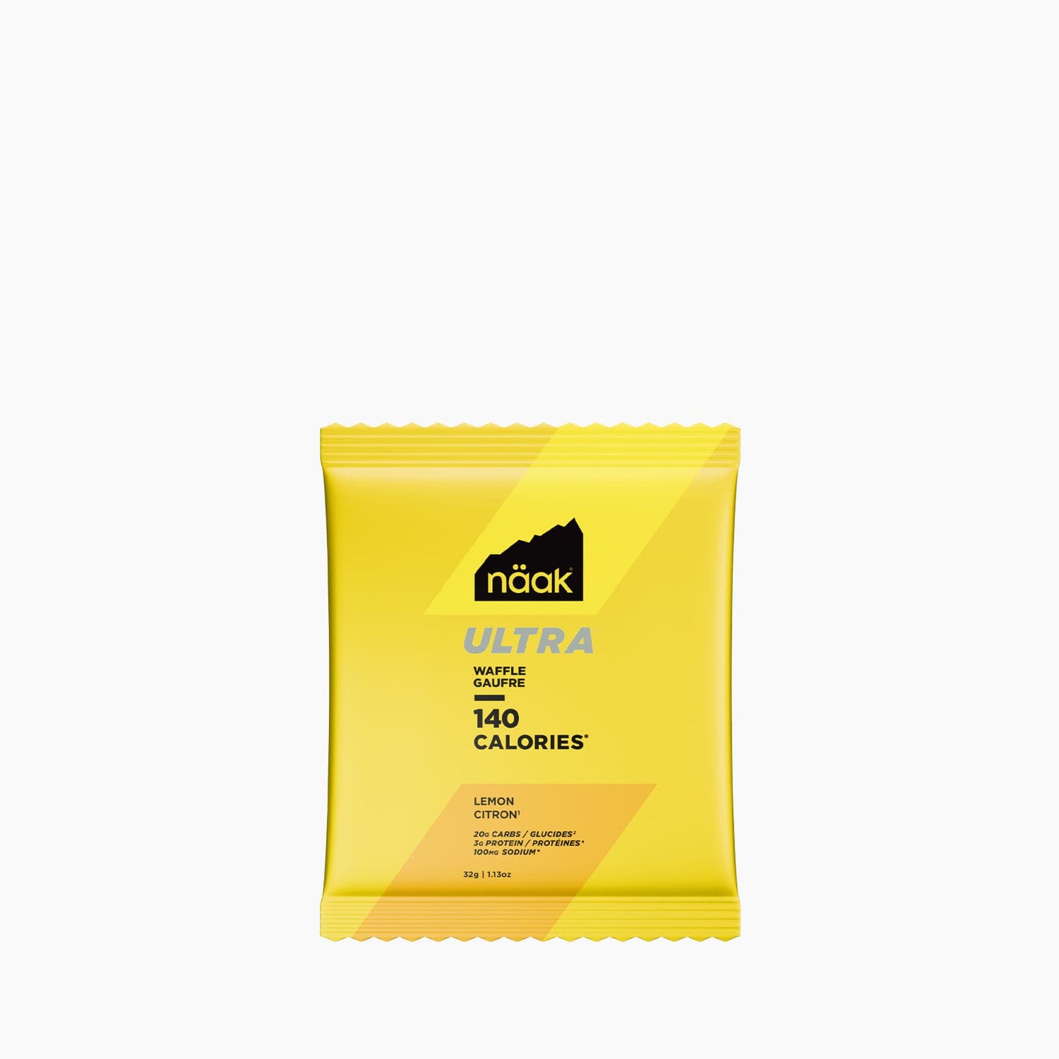 Näak Waffle ULTRA™ Waffle 140 ‧ Lemon (Gluten Free)