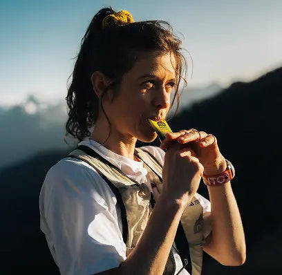 Une nutrition complète.Trois textures.Pour nourrir votre effort sans surcharger votre estomac.
