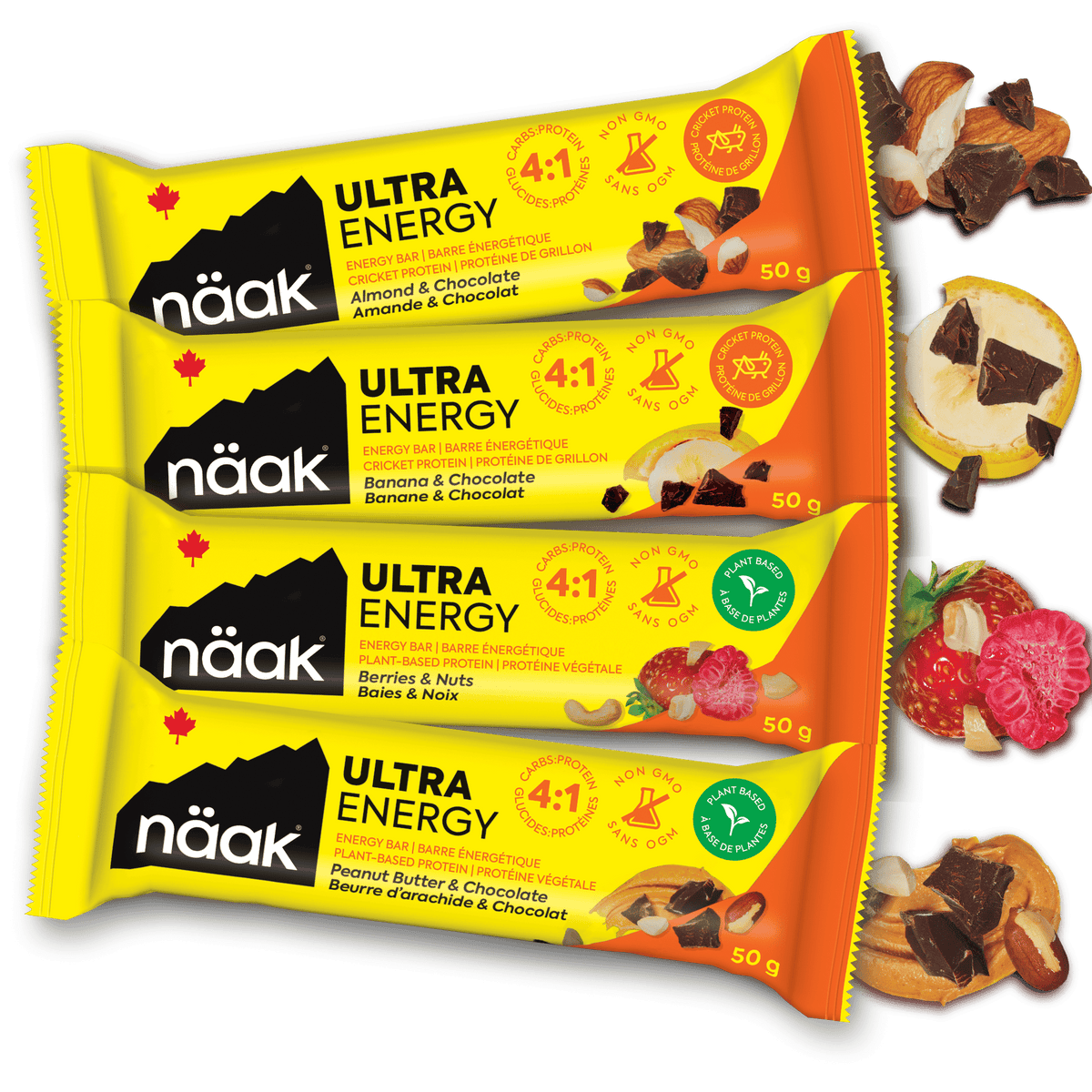 Näak Energy Bar Energy Bar | Variety Pack